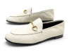 chaussures gucci mocassins a mors 414998 cuir creme