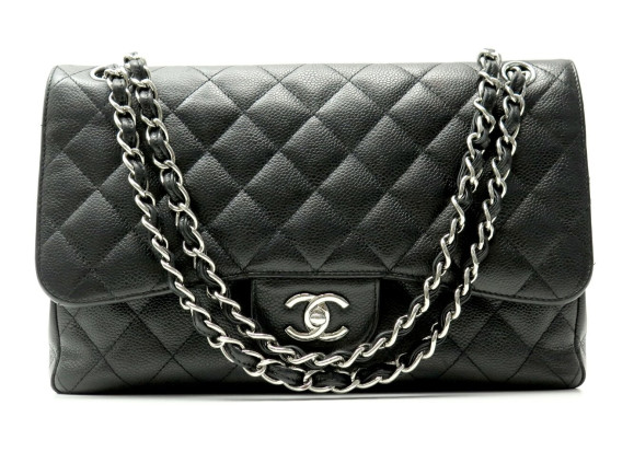 sac a main chanel classique timeless jumbo en cuir