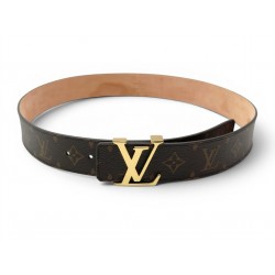 CEINTURE LOUIS VUITTON INITIALES M9608U T90 EN TOILE MONOGRAM CANVAS BELT 495€