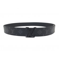 NEUF CEINTURE LOUIS VUITTON LV INITIALES MONOGRAM ECLIPSE M0449 T110 BELT 470€