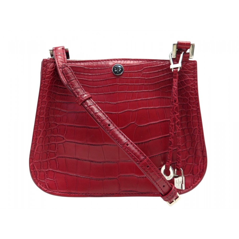 NEUF SAC A MAIN LORO PIANA MILKY WAY CUIR CROCODILE ALLIGATOR BANDOULIERE 21000€