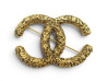  broche chanel 1993 logo cc style baroque
