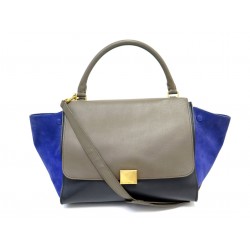 SAC A MAIN CELINE TRAPEZE MEDIUM 169543 EN CUIR & DAIM BANDOULIERE PURSE 2500€