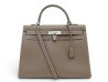 sac a main hermes kelly 35 sellier cuir epsom taupe