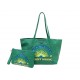 NEUF SAC A MAIN ZADIG & VOLTAIRE Z SHOPPER MONOGRAM TAG + POCHETTE TOILE 450€