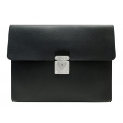 NEUF POCHETTE A MAIN LOUIS VUITTON MINUTO CUIR TAIGA M31062 PORTE DOCUMENT 1690€