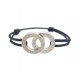  BRACELET BULGARI FORTUNA EN ARGENT 