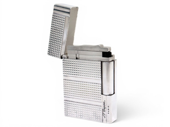 briquet st dupont gatsby pointe de diamants argent