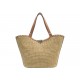 SAC A MAIN VALENTINO ROCKSTUD CABAS EN RAPHIA & CUIR FAUVE RAFFIA TOTE BAG 2300€