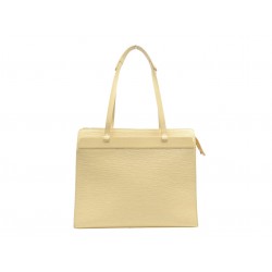 SAC A MAIN LOUIS VUITTON CROISETTE GM M5250A EN CUIR EPI ECRU VANILLE BAG 2500€