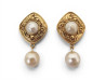 boucles d'oreilles chanel 1990 baroques