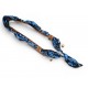 NEUF ANSE BANDOULIERE CHLOE CUIR MARRON ET FOULARD EN SOIE POUR SAC STRAP 650€