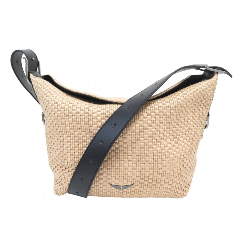 NEUF SAC A MAIN ZADIG & VOLTAIRE JANE PANIER LWBA04013011 BANDOULIERE BAG 545€