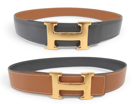  ceinture hermes boucle h 32mm cuir reversible