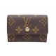 NEUF PORTE MONNAIE LOUIS VUITTON PLAT M61930 EN TOILE MONOGRAM POCKET COIN 460€