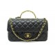 NEUF SAC A MAIN CHANEL TIMELESS HANDLE PM CUIR MATELSASSE BANDOULIERE BAG 6500€