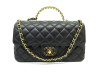 sac a main chanel timeless handle pm cuir