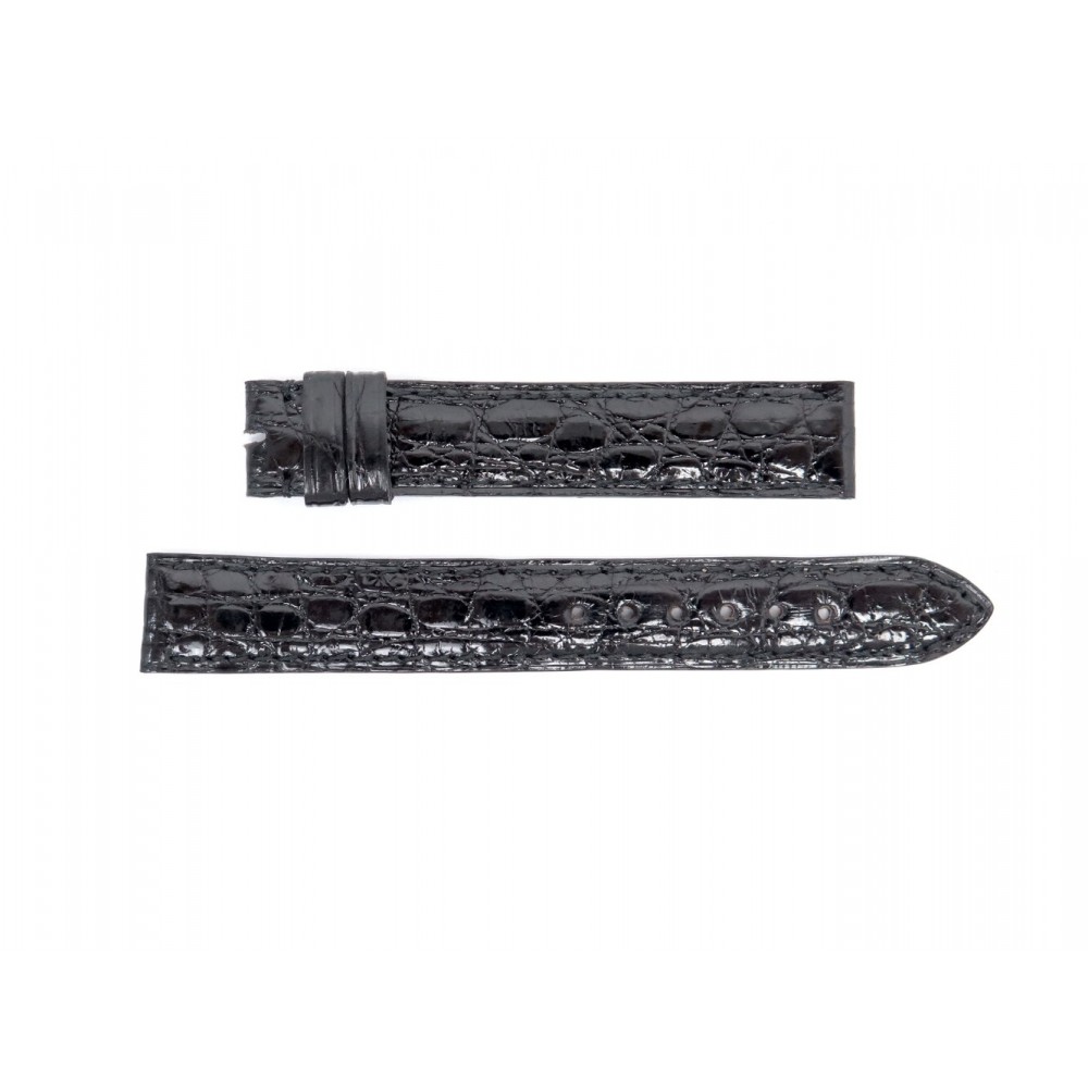 NEUF BRACELET CARTIER POUR MONTRE TANK ENTRECORNE CUIR CROCODILE BANGLE 400€
