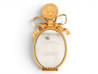  broche chanel miroir avec noeud portrait coco