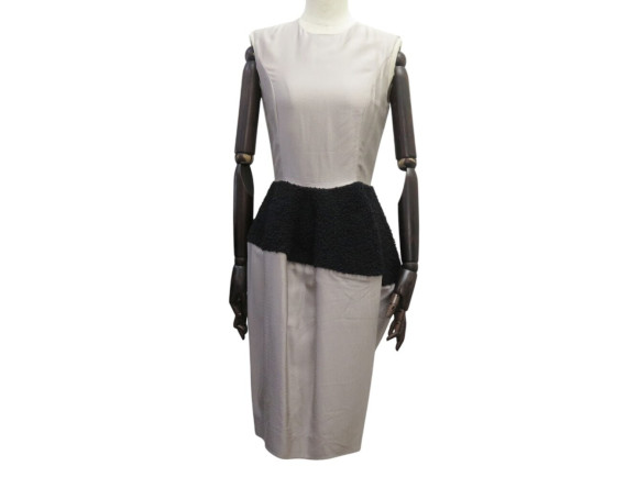 robe yves saint laurent 209522 drapee 2008 en soie