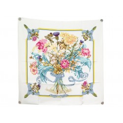 NEUF FOULARD HERMES REGINA LEILA MANCHARI CARRE 90 SOIE + BOITE SILK SCARF 580€