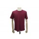 NEUF TSHIRT HERMES HOMME L M 48 COTON BORDEAUX HAUT BURGUNDY COTTON MEN TOP 350€