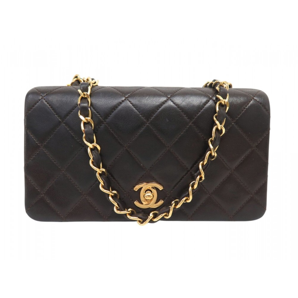 VINTAGE SAC A MAIN CHANEL MINI TIMELESS CUIR MATELASSE BANDOULIERE HANDBAG 4800€