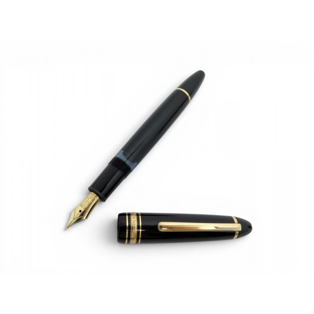 VINTAGE STYLO PLUME MONTBLANC MEISTERSTUCK 146 13659 EN RESINE FOUNTAIN PEN 760€