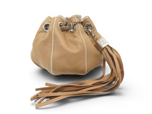 sac a main chanel bourse cordon a22054 pochette cuir
