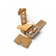 NEUF NECESSAIRE DE PETANQUE ETUI LOUIS VUITTON M99078 + 4 BOULES VEUVE CLICQUOT