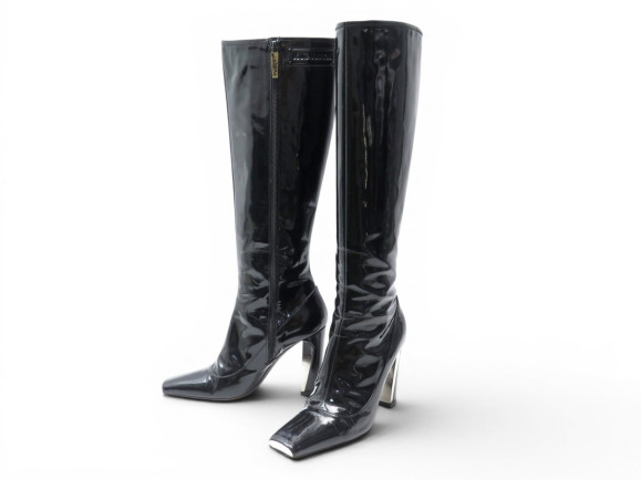 chaussures bottes louis vuitton silhouette 38 a bout