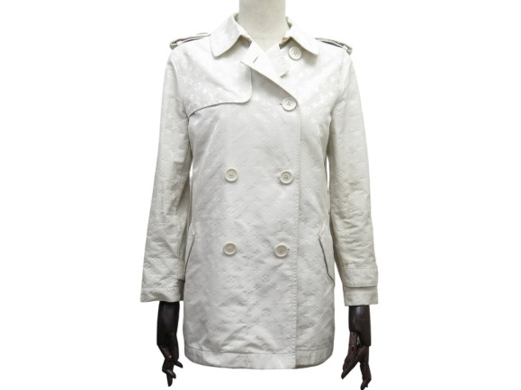 manteau louis vuitton trench veste monogramme logo