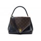 SAC A MAIN LOUIS VUITTON DOUBLE V M54439 EN CUIR NOIR ET TOILE MONOGRAMME 3600€