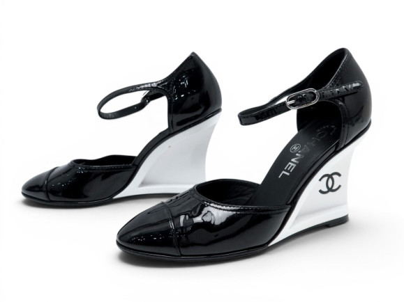 chaussures chanel sandales compensees g37869 37 en