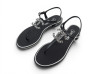  chaussures sandales chanel g34423 tongs logo cc