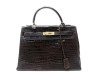  sac a main hermes kelly sellier 32 en cuir de
