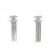 NEUF BOUCLES D'OREILLES CHANEL ABE242 2024 CHAINES PENDANTES EARRINGS NEW 750€
