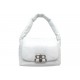 NEUF SAC A MAIN BALENCIAGA MONACO 787896 PORTE EPAULE EN CUIR BLANC PURSE 2290€