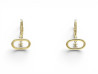  boucles d'oreilles celine creoles triomphe metal