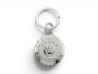 porte cles rolex logo couronne acier palladie