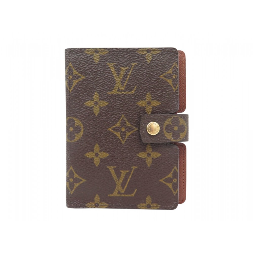 VINTAGE NEUF COUVERTURE LOUIS VUITTON ETUI PALM M63028 EN TOILE MONOGRAM 300€