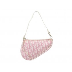 VINTAGE SAC A MAIN CHRISTIAN DIOR MINI SADDLE OBLIQUE GIRLY POCHETTE BAG 2100€