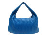 sac a main bottega venetta hobo cuir intrecciato bleu