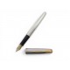 VINTAGE STYLO PLUME PARKER SONNET CISELE AVEC FINITION ARGENT FOUNTAIN PEN 655€