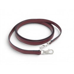 NEUF ANSE BANDOULIERE HERMES POUR SAC MINI KELLY 91 CM CUIR ROUGE CROSS STRAP