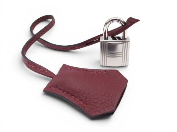 lot hermes cadenas tirette avec clochette cles