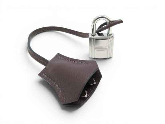 lot hermes cadenas tirette avec clochette cles