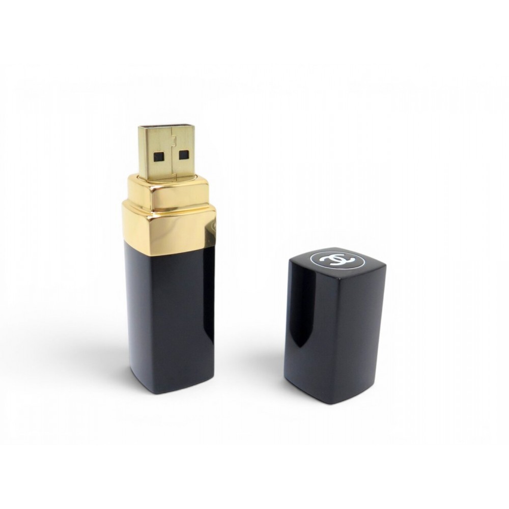 NEUF CLE USB CHANEL ROUGE A LEVRES LIPSTICK LE ROUGE BLACK STICK 2GO COLLECTOR