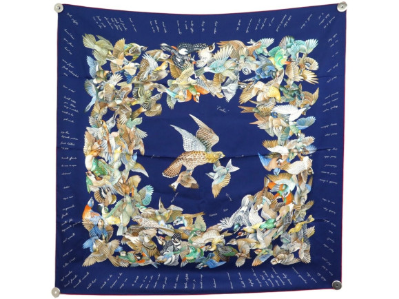  foulard hermes l'intrus de jacquelot carre 90