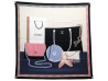 foulard chanel twill logo cc sac bijoux carre 90 soie